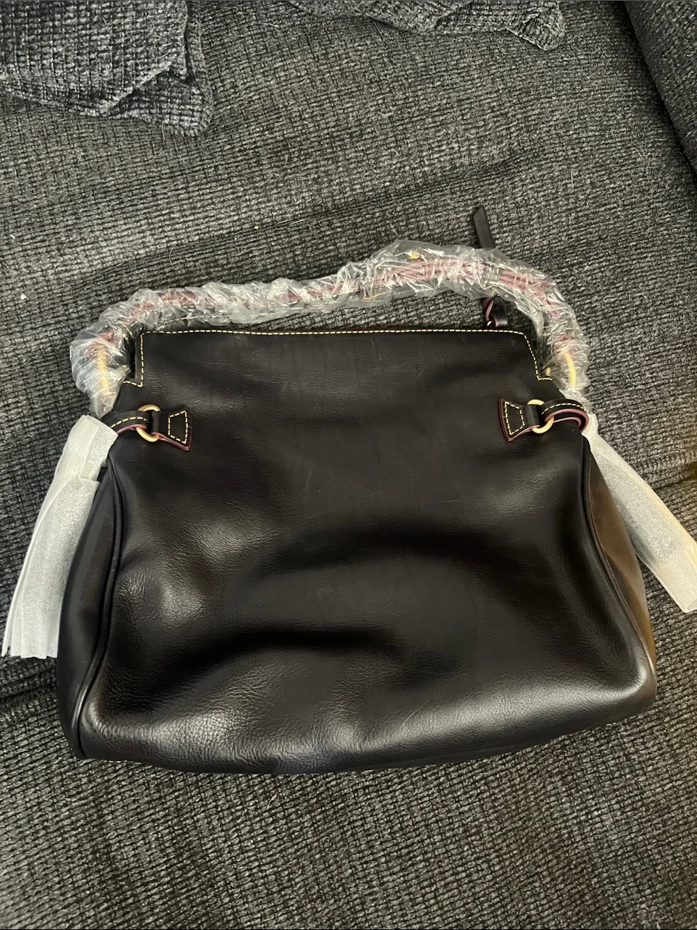 Dooney & Bourke Black Leather Shoulder Bag